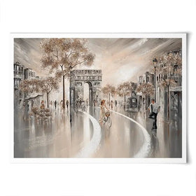 Golden Days Art Print Golden Days Art Print wall art product Isabella Karolewicz