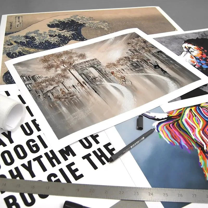 Golden Days Art Print Golden Days Art Print wall art product Isabella Karolewicz