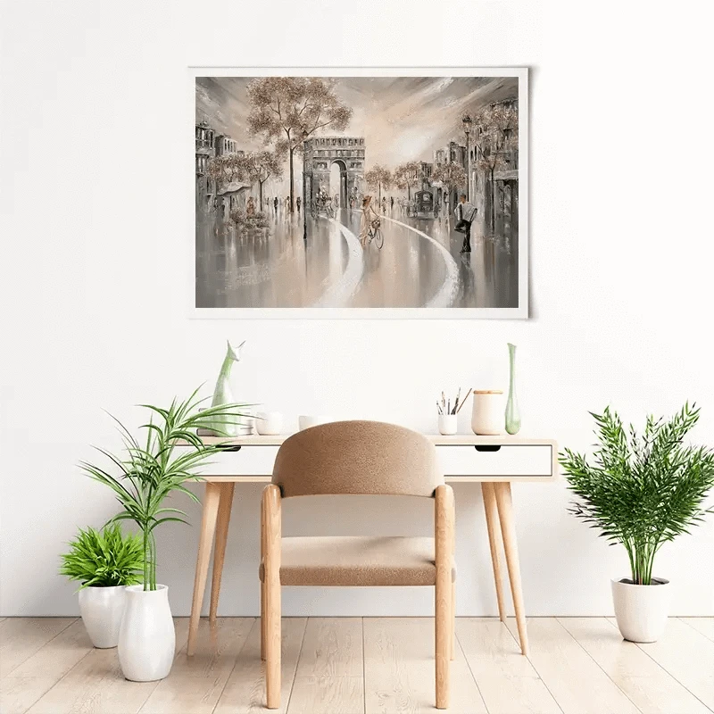Golden Days Art Print Golden Days Art Print wall art product Isabella Karolewicz