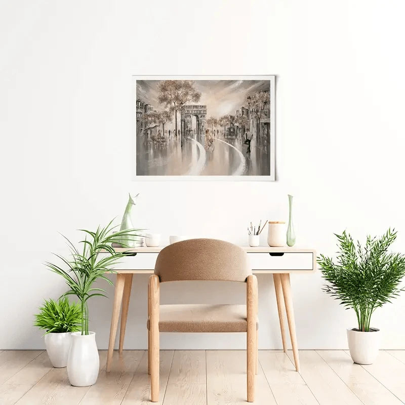 Golden Days Art Print Golden Days Art Print wall art product Isabella Karolewicz