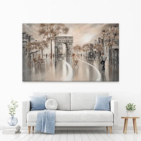 Golden Days Canvas Print Golden Days Canvas Print wall art product Isabella Karolewicz
