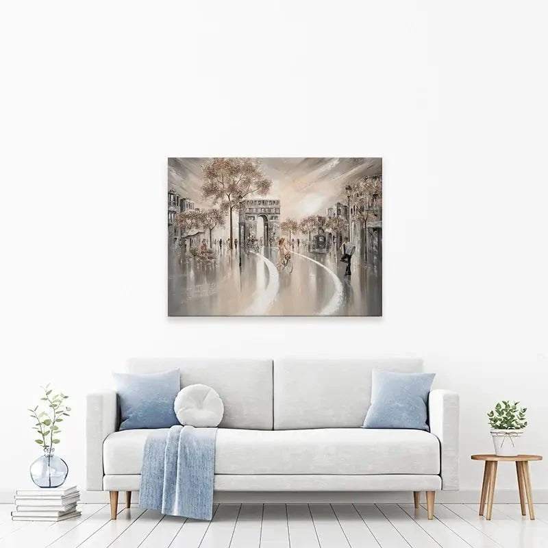 Golden Days Canvas Print Golden Days Canvas Print wall art product Isabella Karolewicz