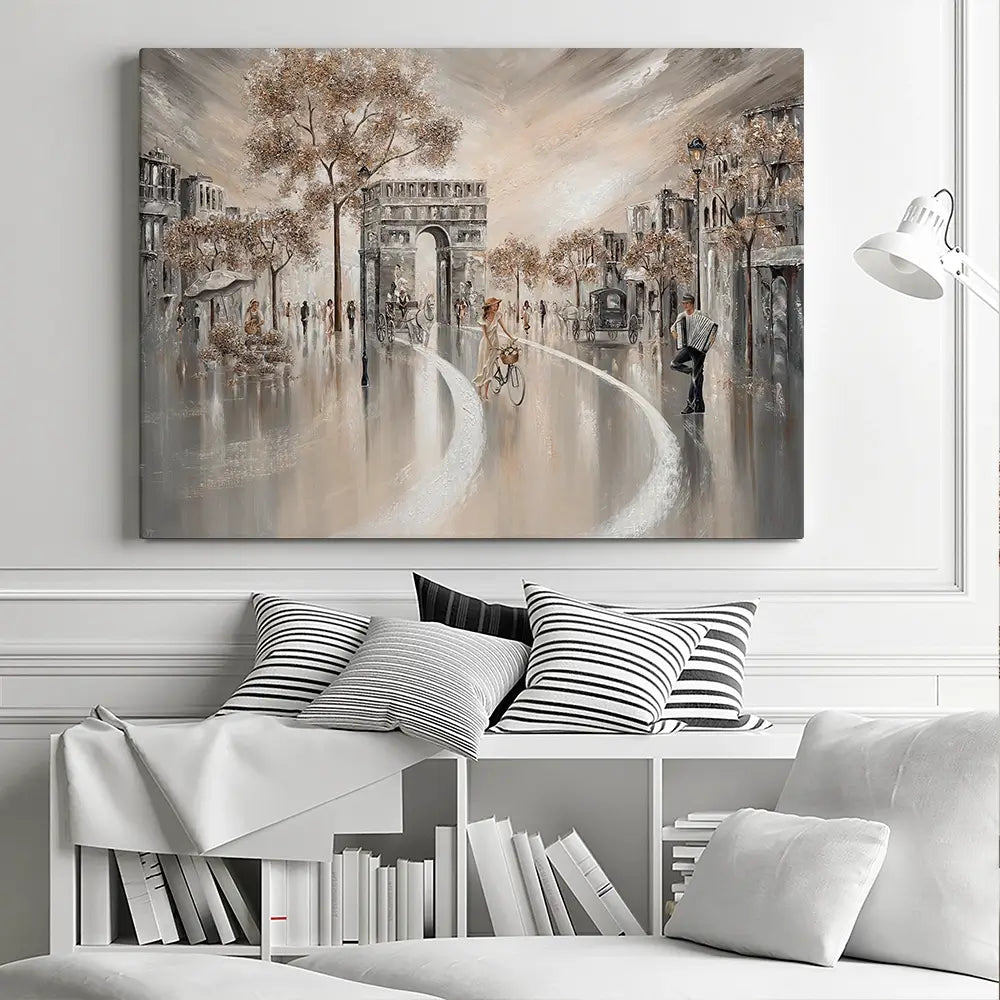 Golden Days Canvas Print Golden Days Canvas Print wall art product Isabella Karolewicz