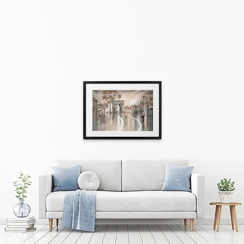 Golden Days Framed Art Print Golden Days Framed Art Print wall art product Isabella Karolewicz