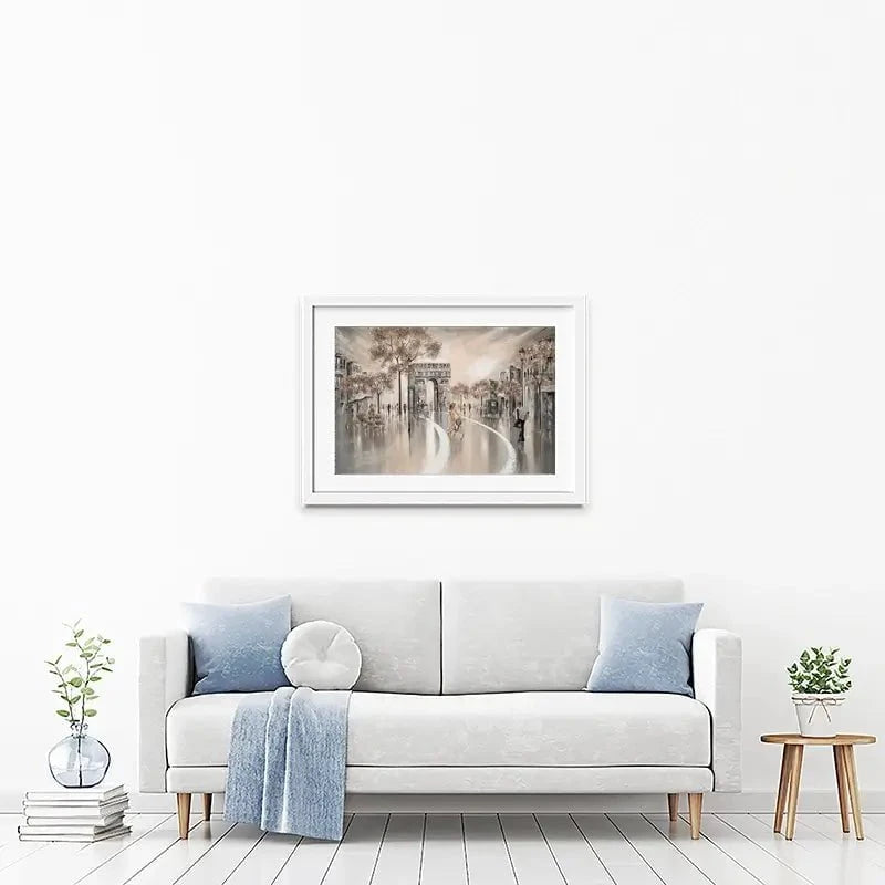 Golden Days Framed Art Print Golden Days Framed Art Print wall art product Isabella Karolewicz