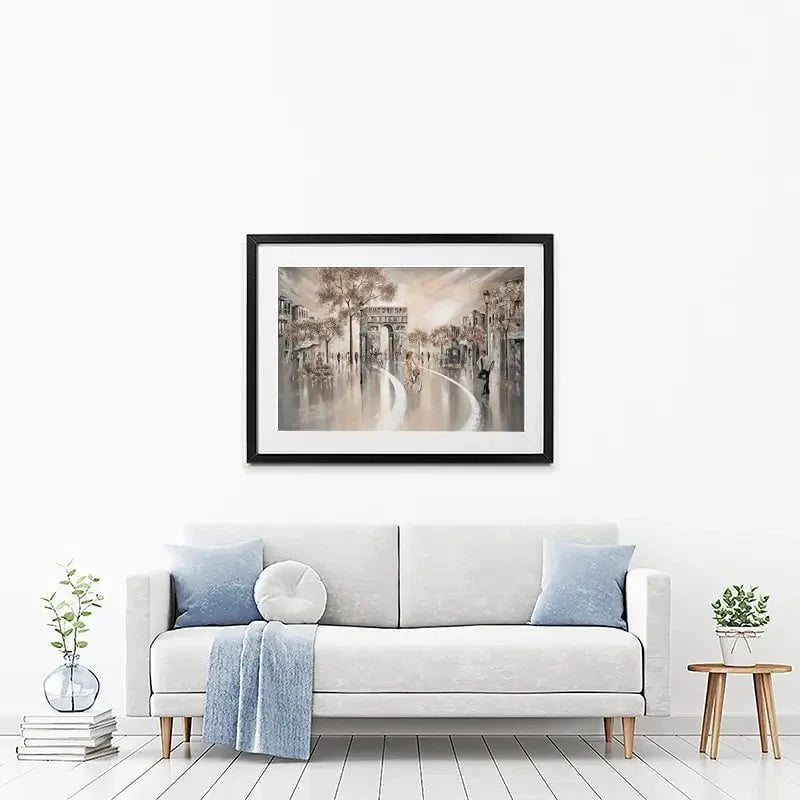 Golden Days Framed Art Print Golden Days Framed Art Print wall art product Isabella Karolewicz