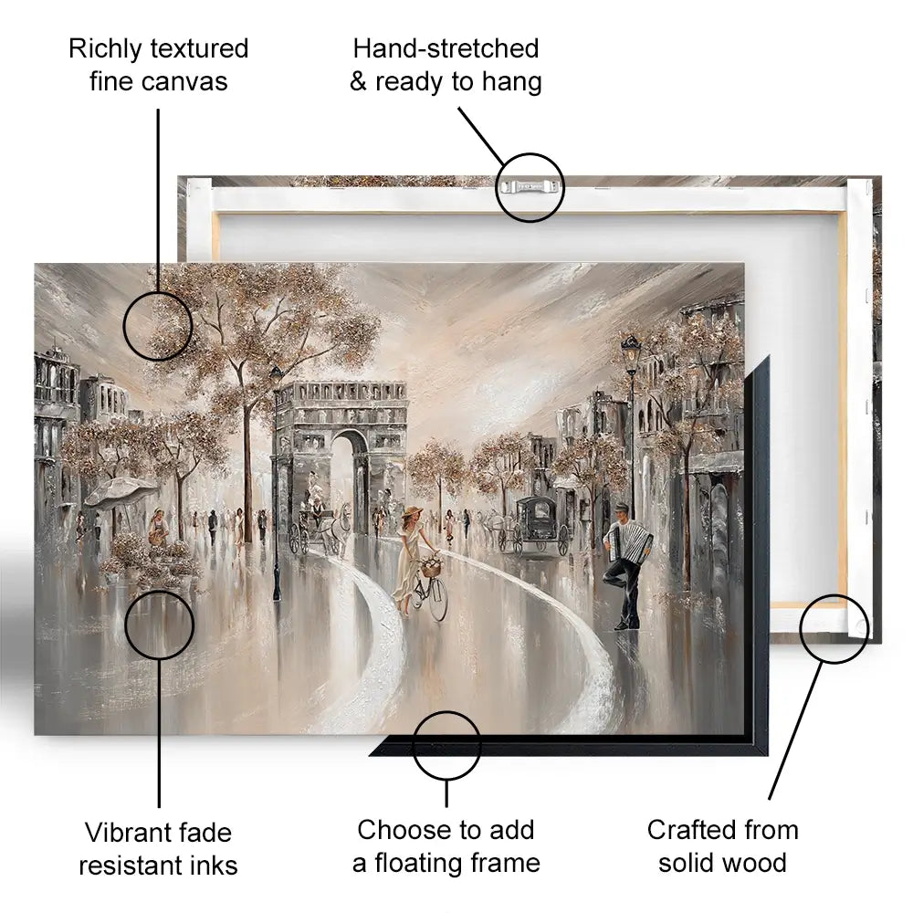 Golden Days Oversized Canvas Print Golden Days Oversized Canvas Print wall art product Isabella Karolewicz