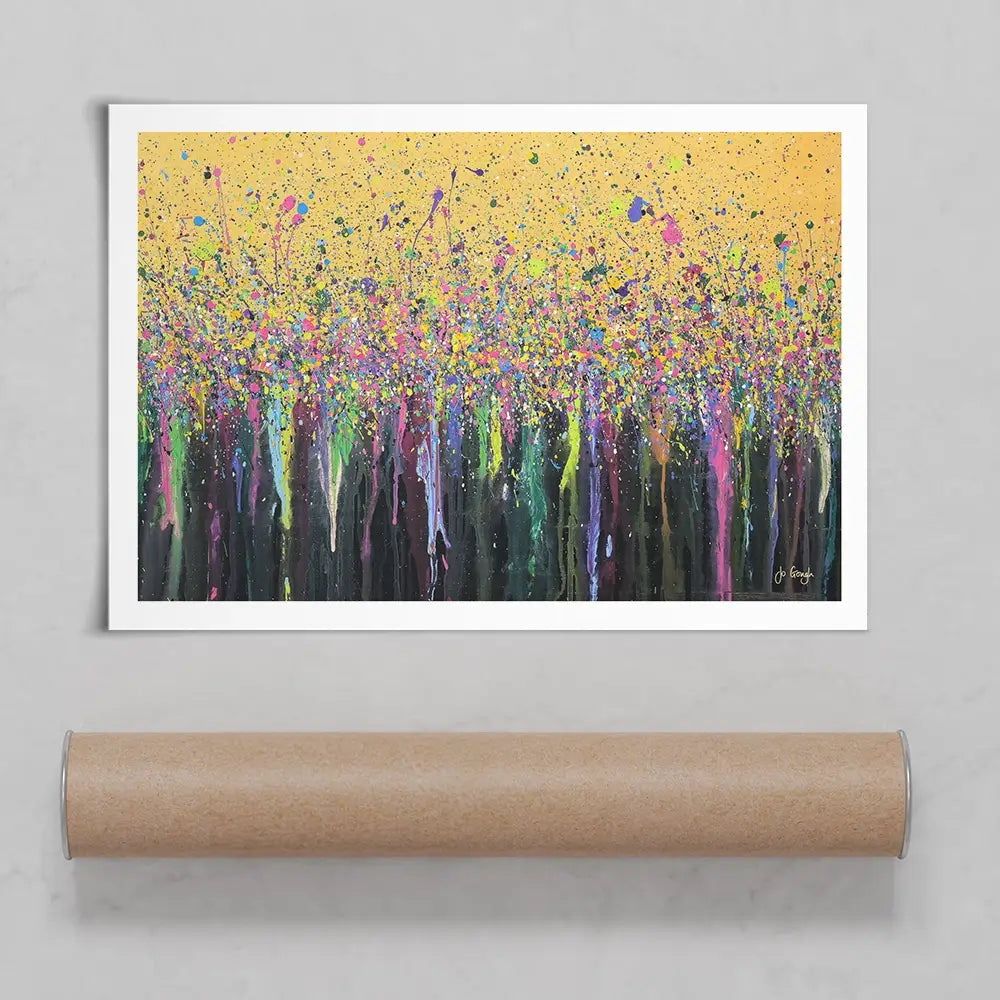 Golden Dream Art Print Golden Dream Art Print wall art product Jo Gough