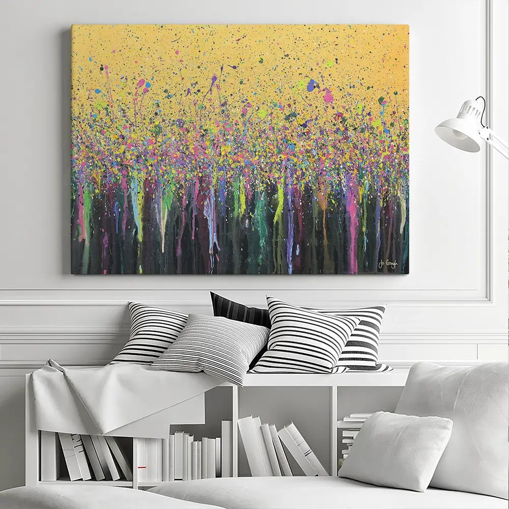 Golden Dream Canvas Print Golden Dream Canvas Print wall art product Jo Gough
