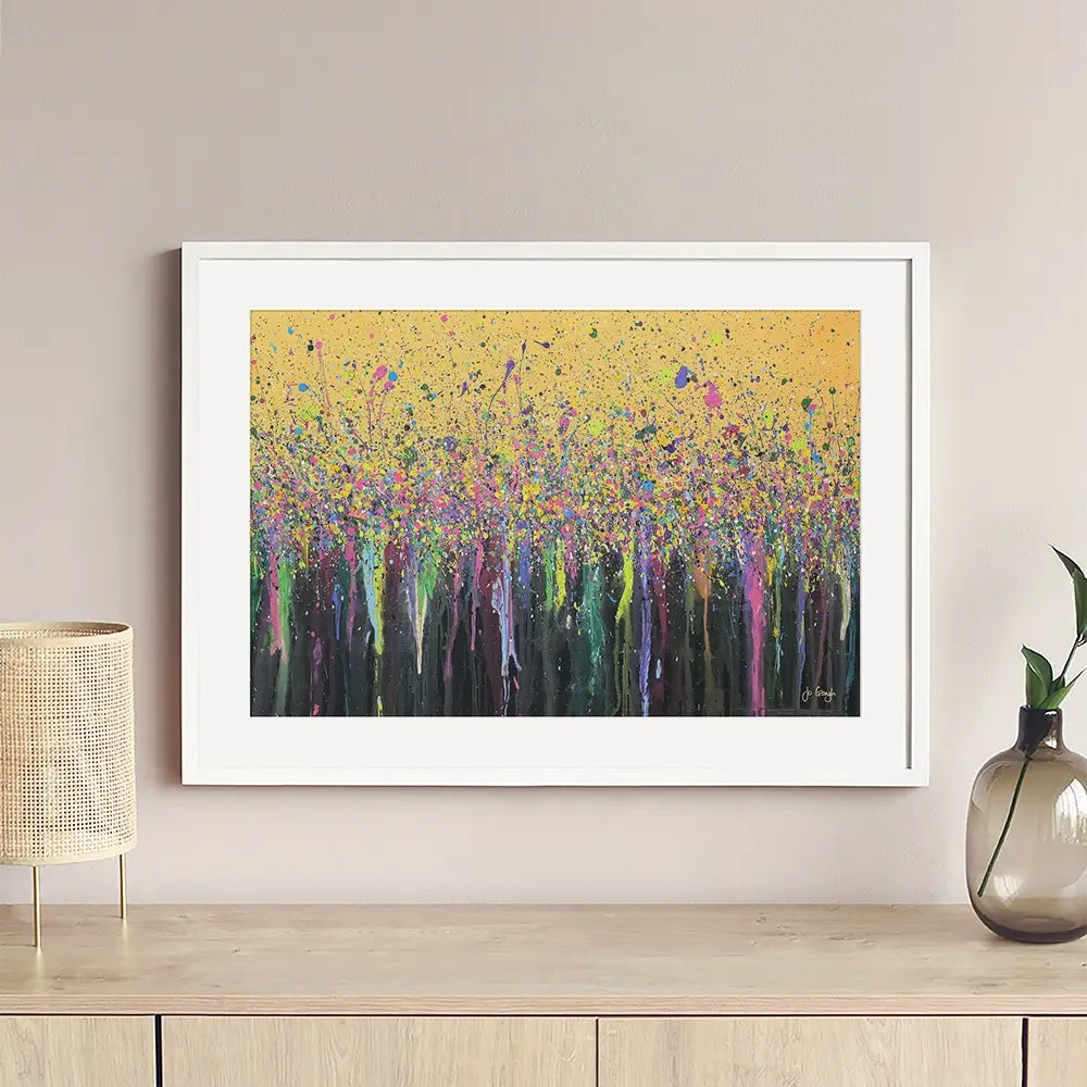 Golden Dream Framed Art Print Golden Dream Framed Art Print wall art product Jo Gough