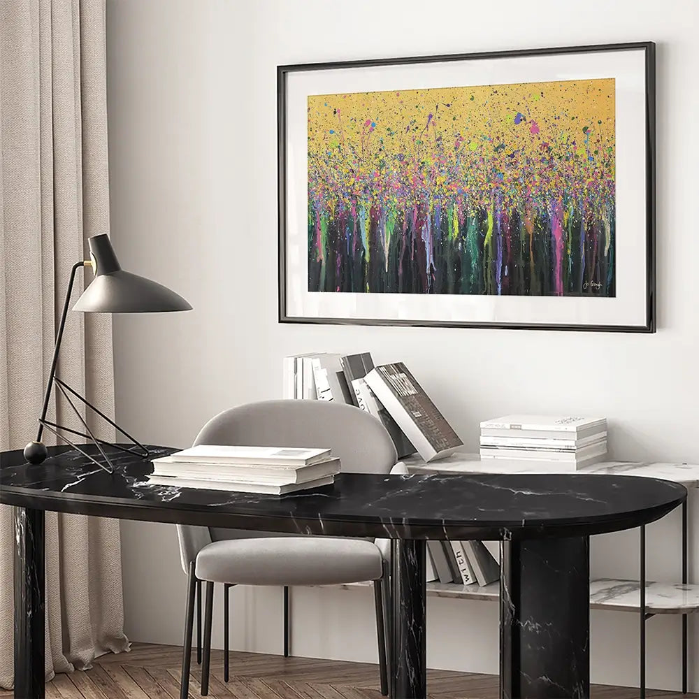 Golden Dream Framed Art Print Golden Dream Framed Art Print wall art product Jo Gough