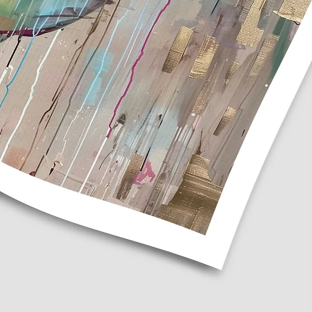 Golden Dreamscape Square Art Print Golden Dreamscape Square Art Print wall art product Svetlana Aleynikova