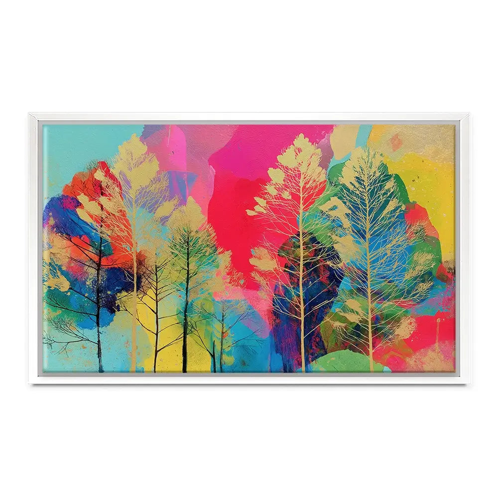 Golden Forest Canvas Print Golden Forest Canvas Print wall art product Chromatic Storm Studio