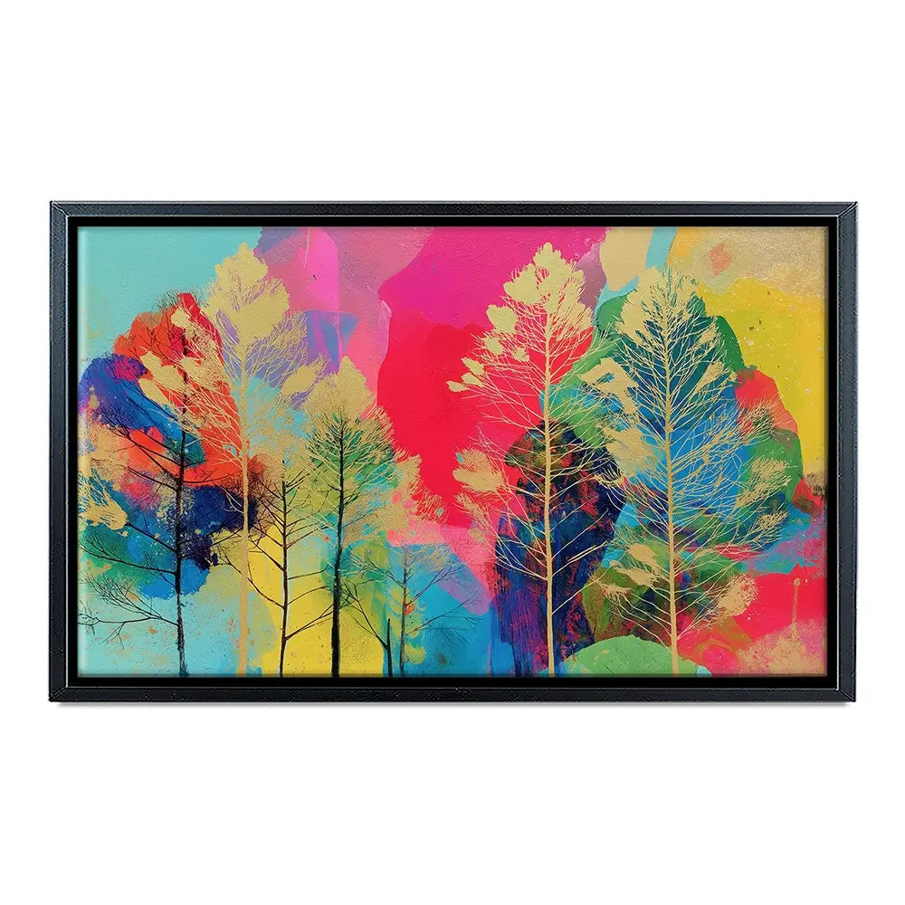Golden Forest Canvas Print Golden Forest Canvas Print wall art product Chromatic Storm Studio