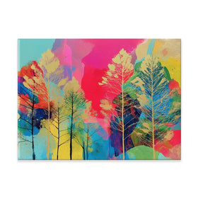 Golden Forest Canvas Print Golden Forest Canvas Print wall art product Chromatic Storm Studio