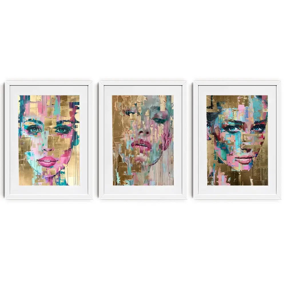 Golden Girl Framed Art Print Trio Golden Girl Framed Art Print Trio wall art product Svetlana Aleynikova