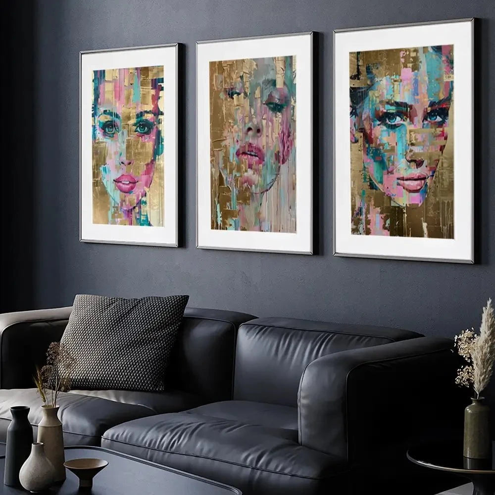 Golden Girl Framed Art Print Trio Golden Girl Framed Art Print Trio wall art product Svetlana Aleynikova