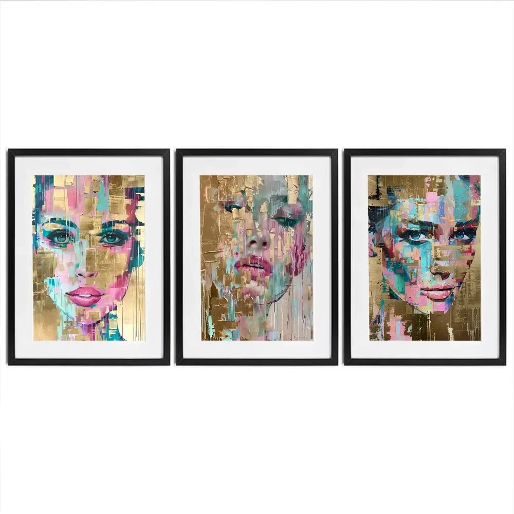 Golden Girl Framed Art Print Trio Golden Girl Framed Art Print Trio wall art product Svetlana Aleynikova