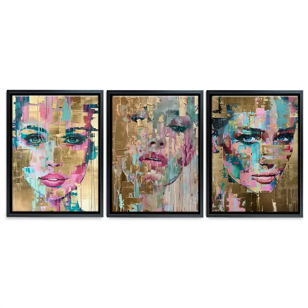 Golden Girl Trio Canvas Print Golden Girl Trio Canvas Print wall art product Svetlana Aleynikova