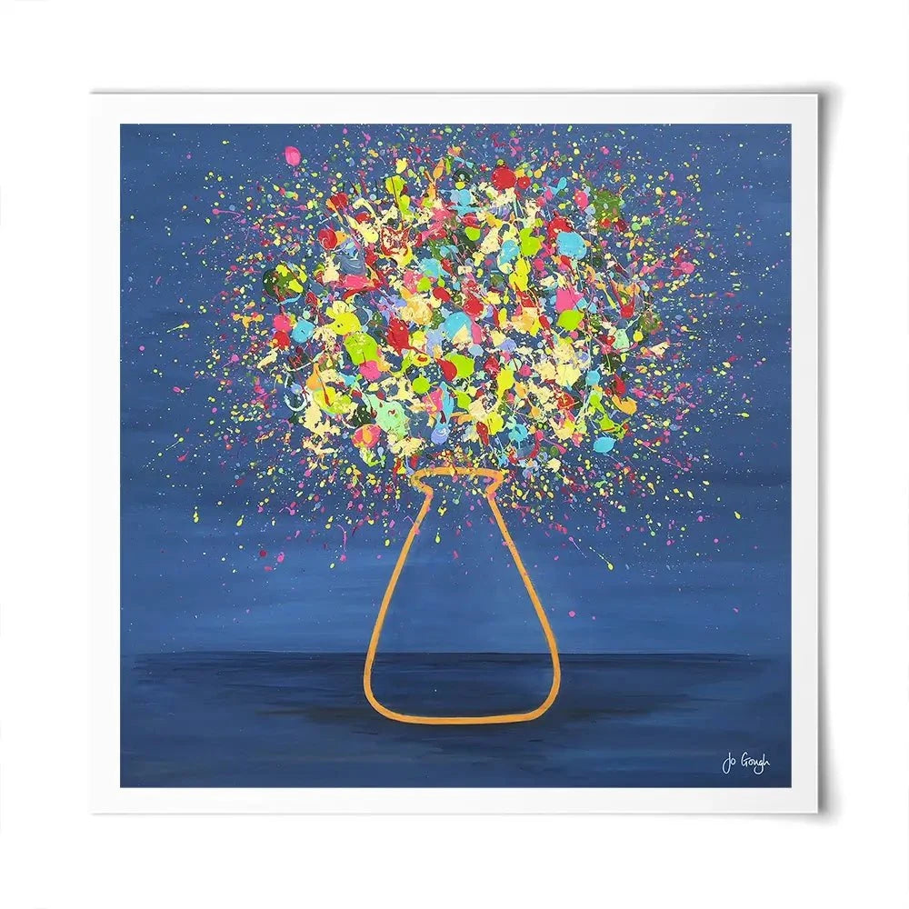 Golden Glow Art Print Golden Glow Art Print wall art product Jo Gough