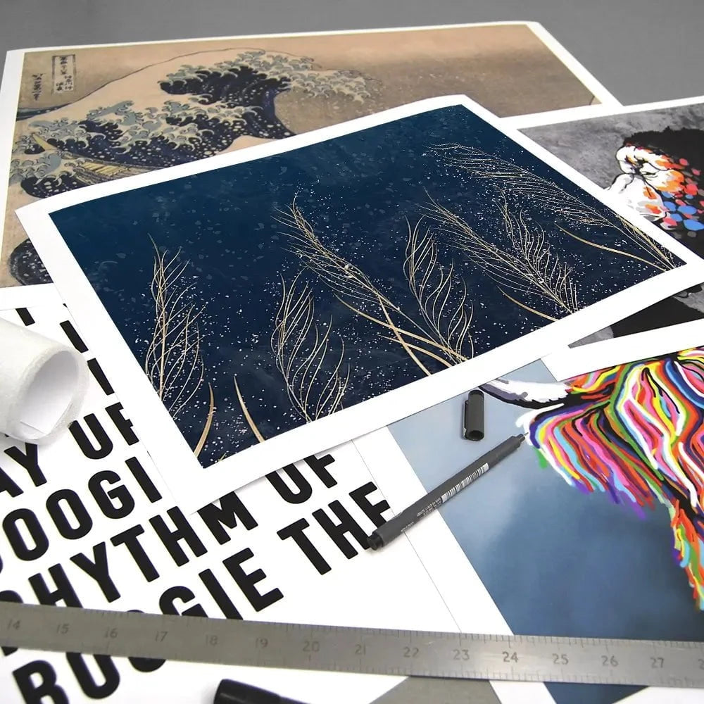 Golden Grass Art Print Golden Grass Art Print wall art product Aleshyn_Andrei / Shutterstock