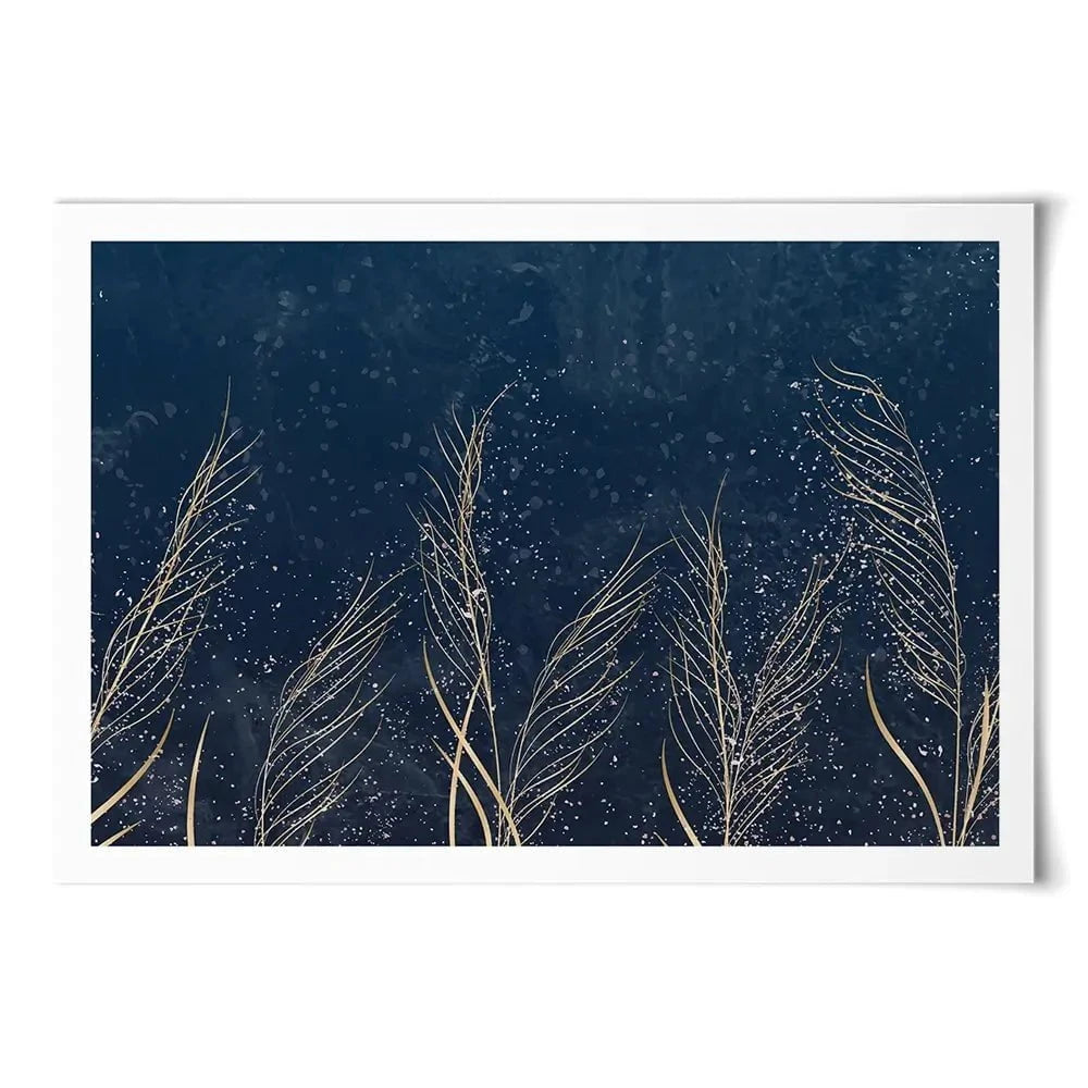 Golden Grass Art Print Golden Grass Art Print wall art product Aleshyn_Andrei / Shutterstock