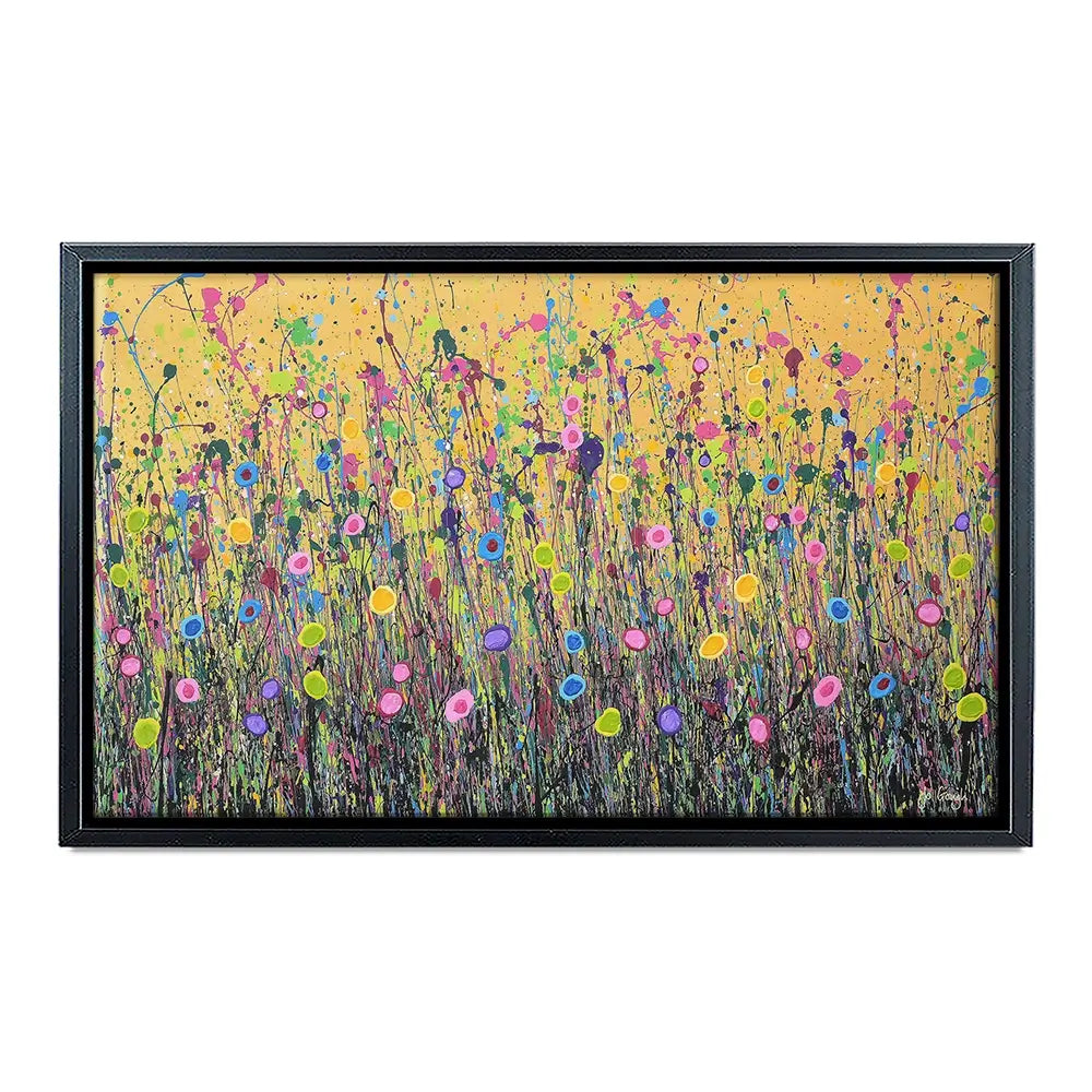 Golden Joy Canvas Print Golden Joy Canvas Print wall art product Jo Gough