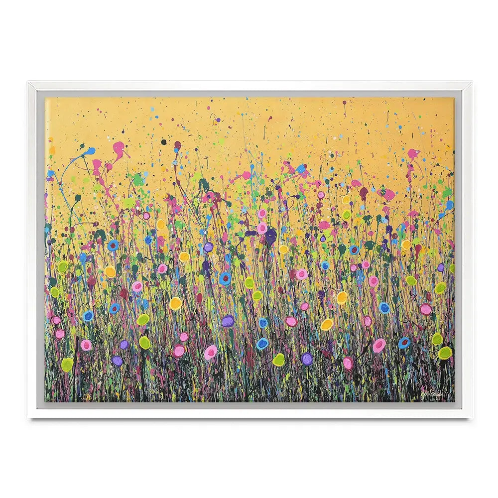 Golden Joy Canvas Print Golden Joy Canvas Print wall art product Jo Gough