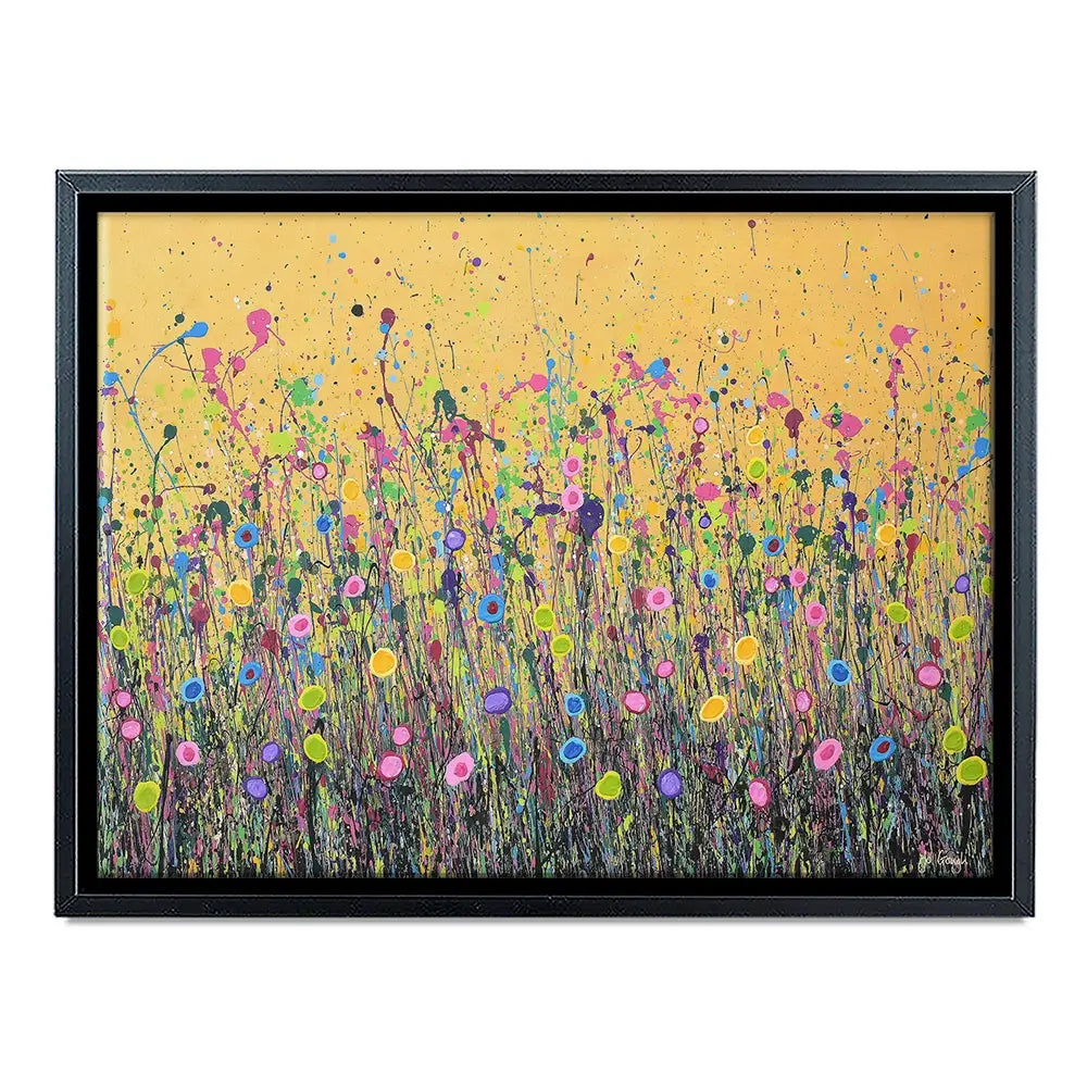 Golden Joy Canvas Print Golden Joy Canvas Print wall art product Jo Gough
