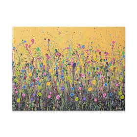 Golden Joy Canvas Print Golden Joy Canvas Print wall art product Jo Gough