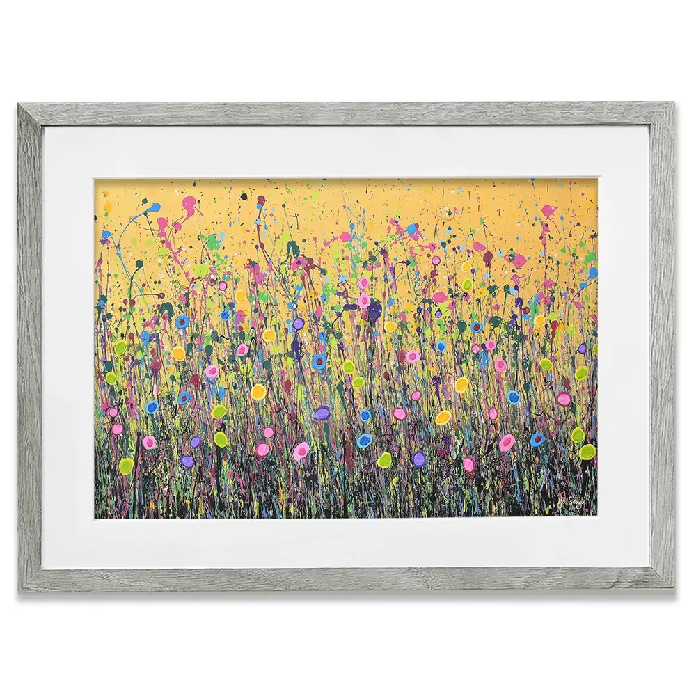 Golden Joy Framed Art Print Golden Joy Framed Art Print wall art product Jo Gough