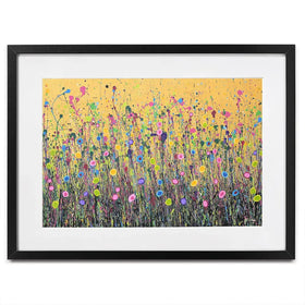 Golden Joy Framed Art Print Golden Joy Framed Art Print wall art product Jo Gough
