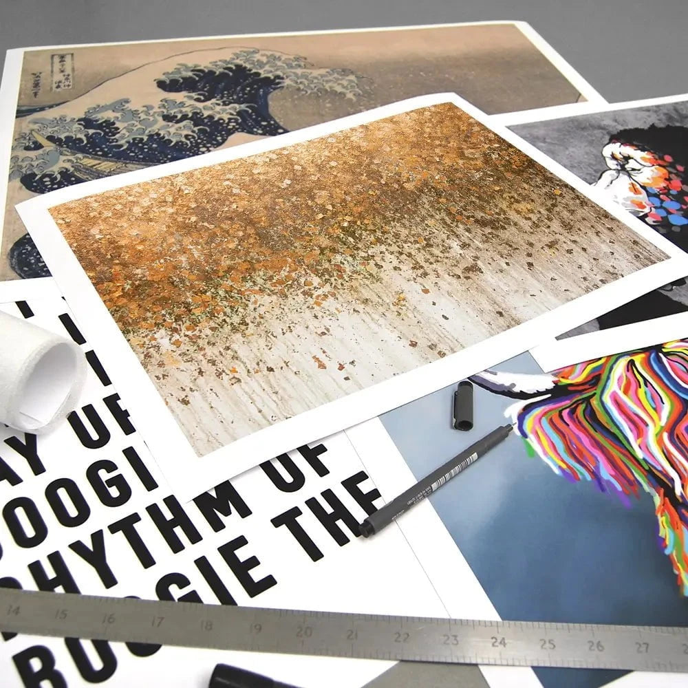 Golden Leaf Wall Art Print Golden Leaf Wall Art Print wall art product WIN12_ET / Shutterstock