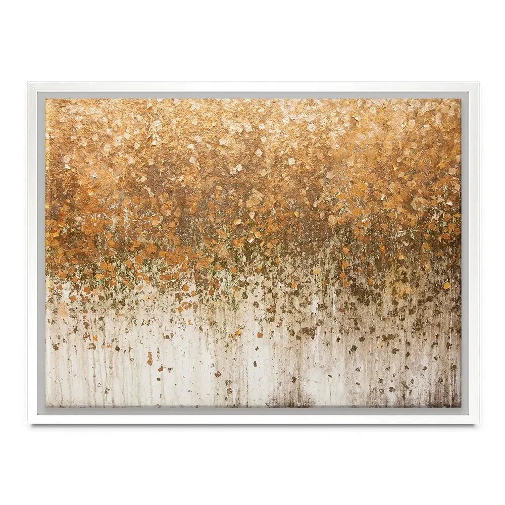Golden Leaf Wall Canvas Print Golden Leaf Wall Canvas Print wall art product WIN12_ET / Shutterstock