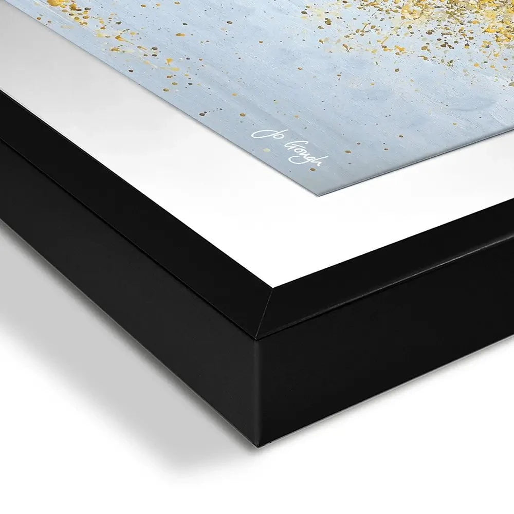 Golden Love Framed Art Print Golden Love Framed Art Print wall art product Jo Gough