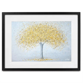 Golden Love Framed Art Print Golden Love Framed Art Print wall art product Jo Gough