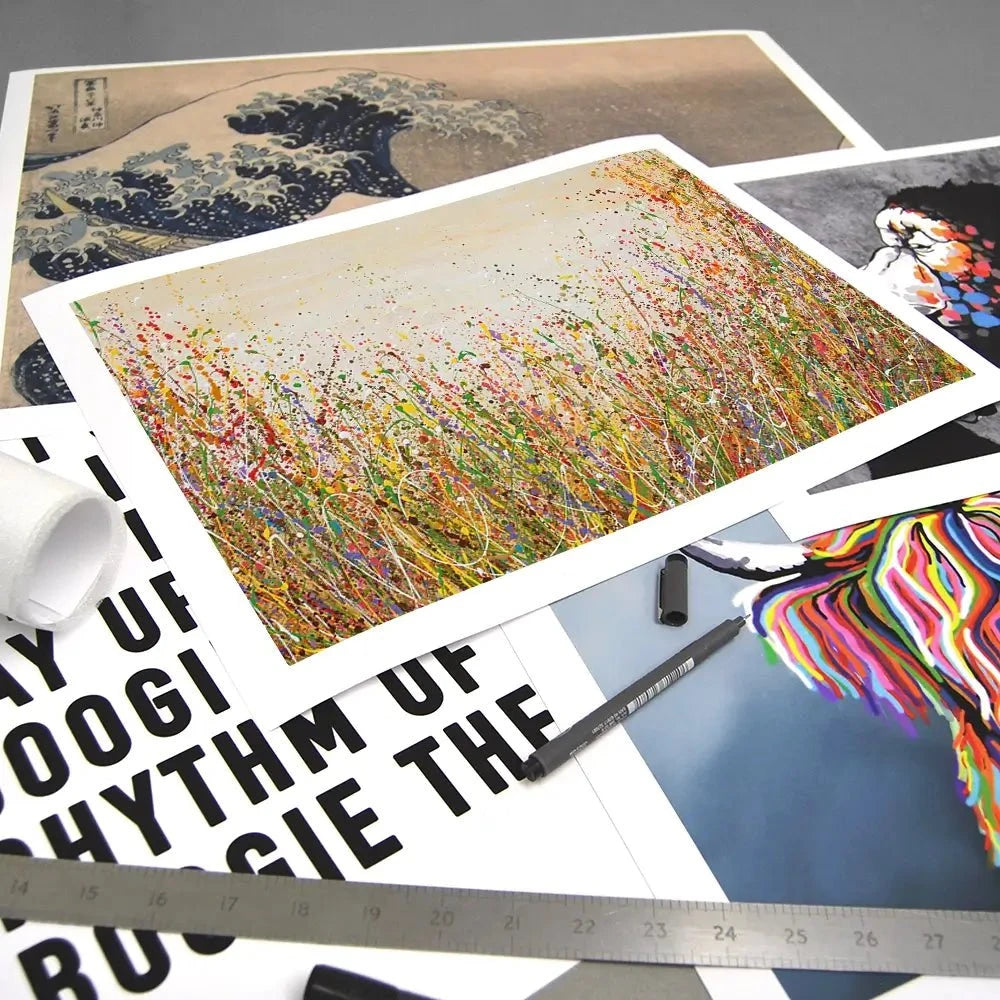 Golden Meadow Art Print Golden Meadow Art Print wall art product Olga Tkachyk