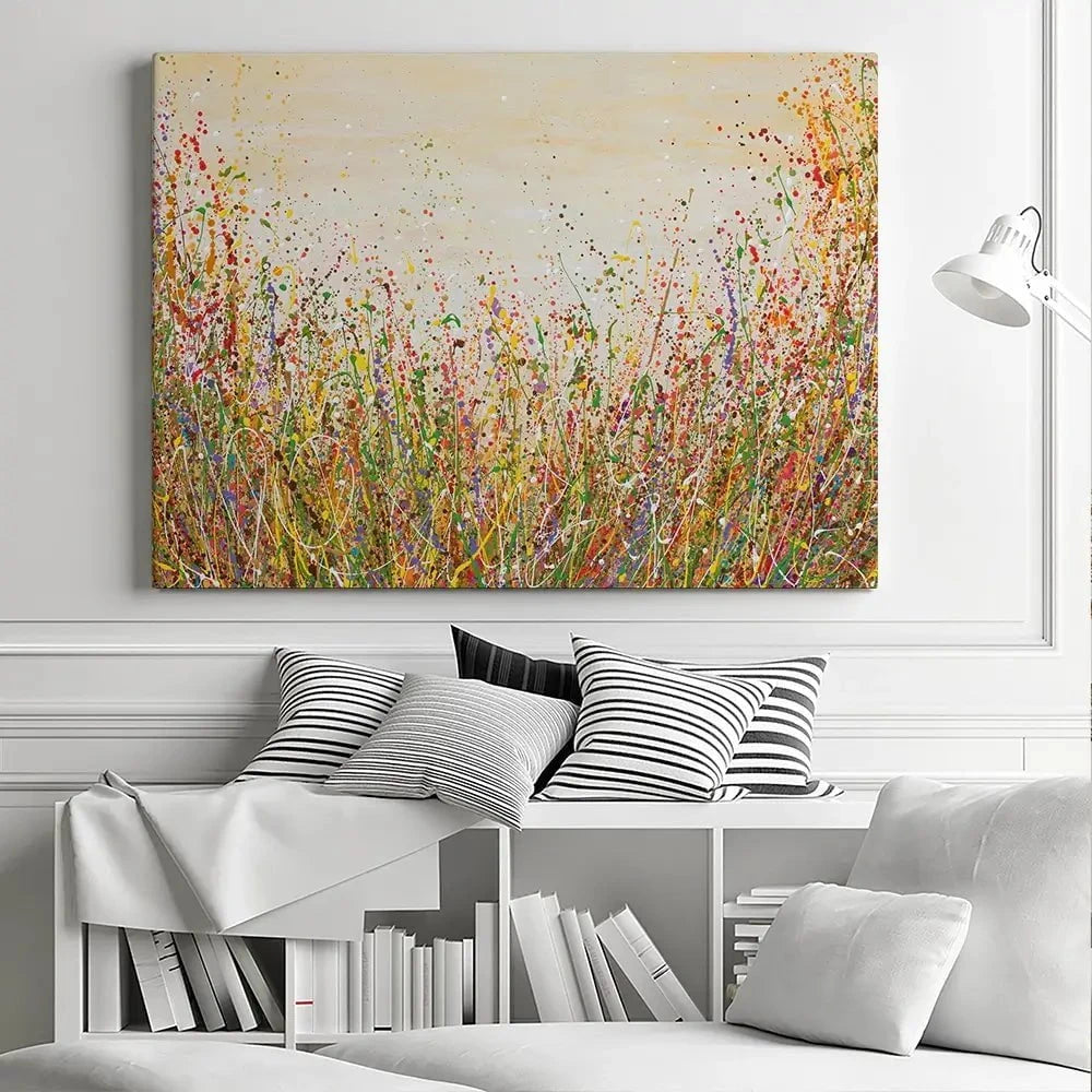 Golden Meadow Canvas Print Golden Meadow Canvas Print wall art product Olga Tkachyk
