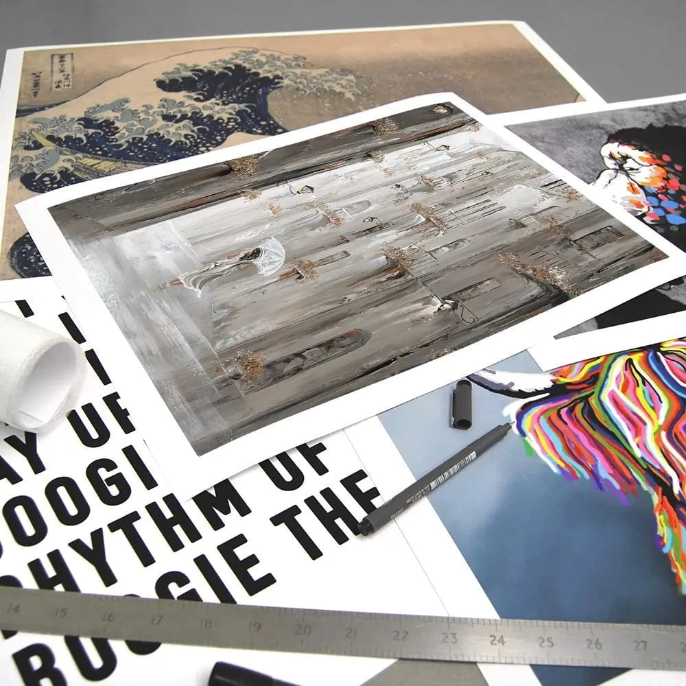 Golden Moment Of Peace Art Print Golden Moment Of Peace Art Print wall art product Isabella Karolewicz