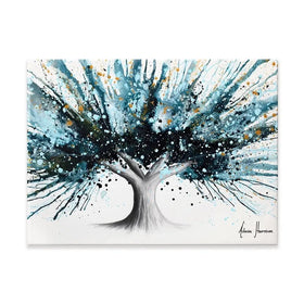 Golden Night Tree Canvas Print Golden Night Tree Canvas Print wall art product Ashvin Harrison