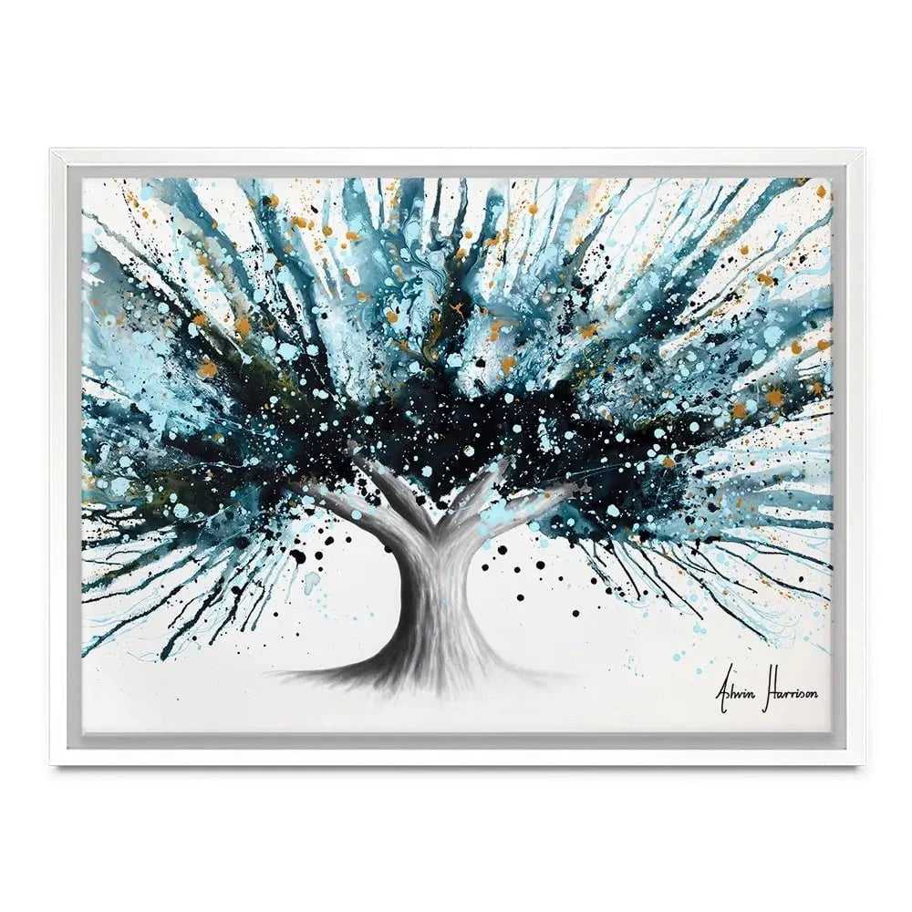 Golden Night Tree Canvas Print Golden Night Tree Canvas Print wall art product Ashvin Harrison