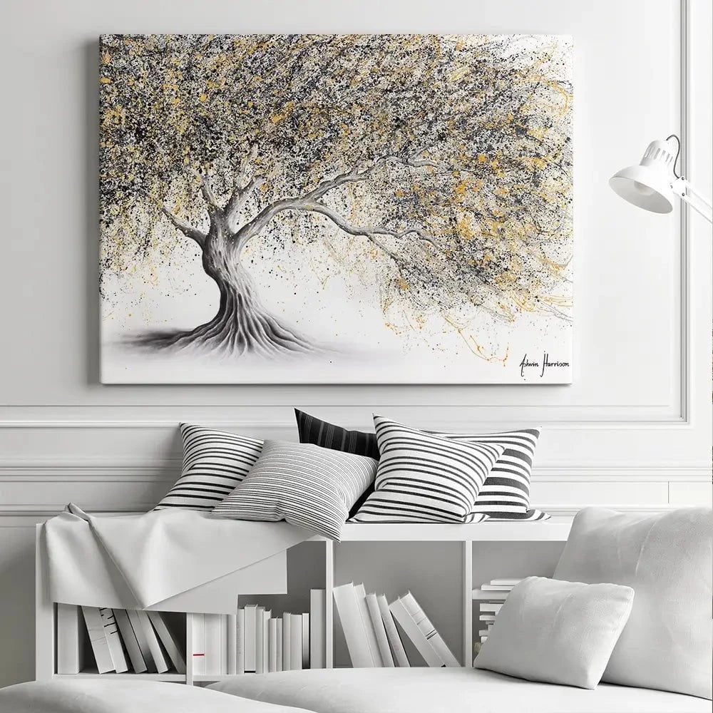 Golden Onyx Tree Canvas Print Golden Onyx Tree Canvas Print wall art product Ashvin Harrison