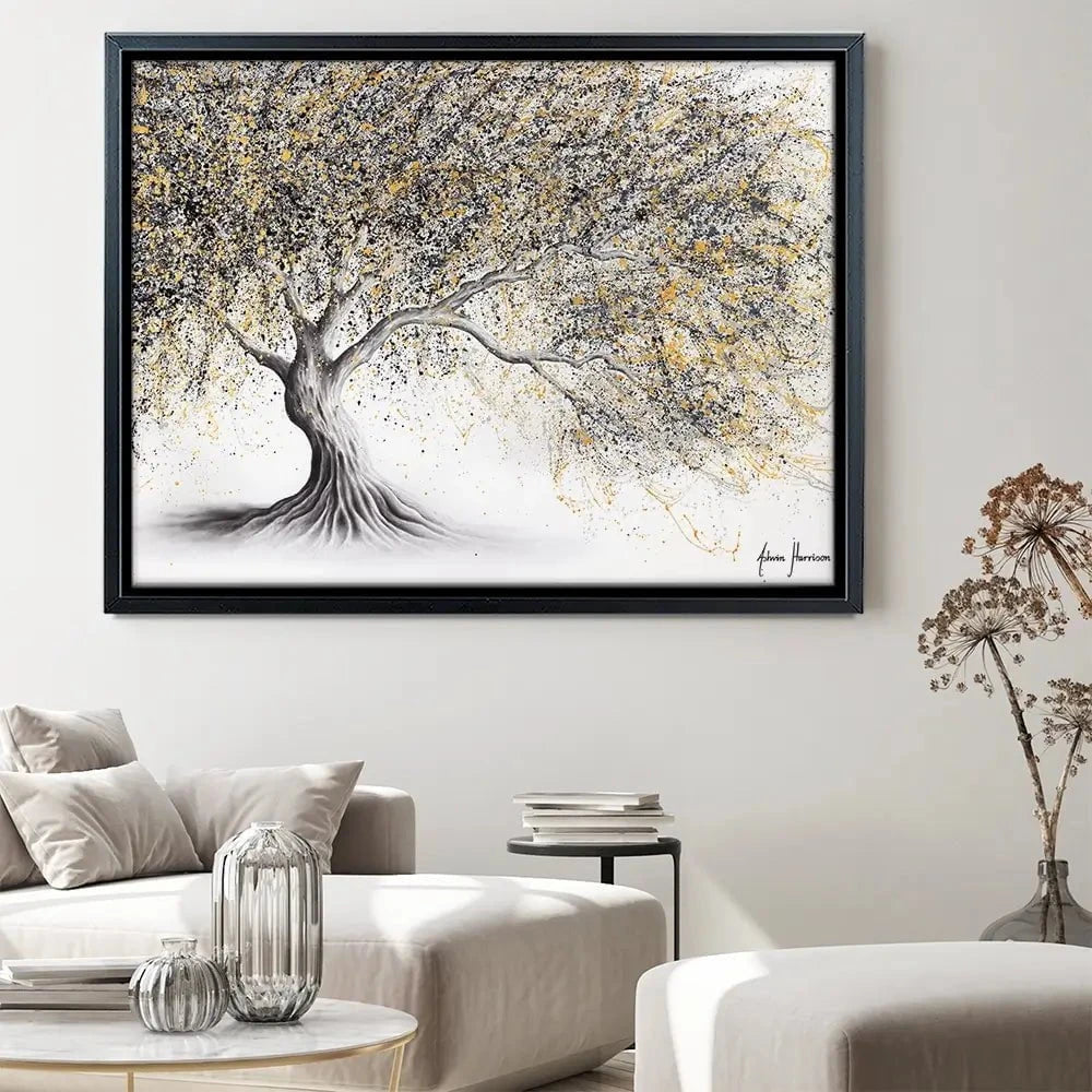 Golden Onyx Tree Canvas Print Golden Onyx Tree Canvas Print wall art product Ashvin Harrison