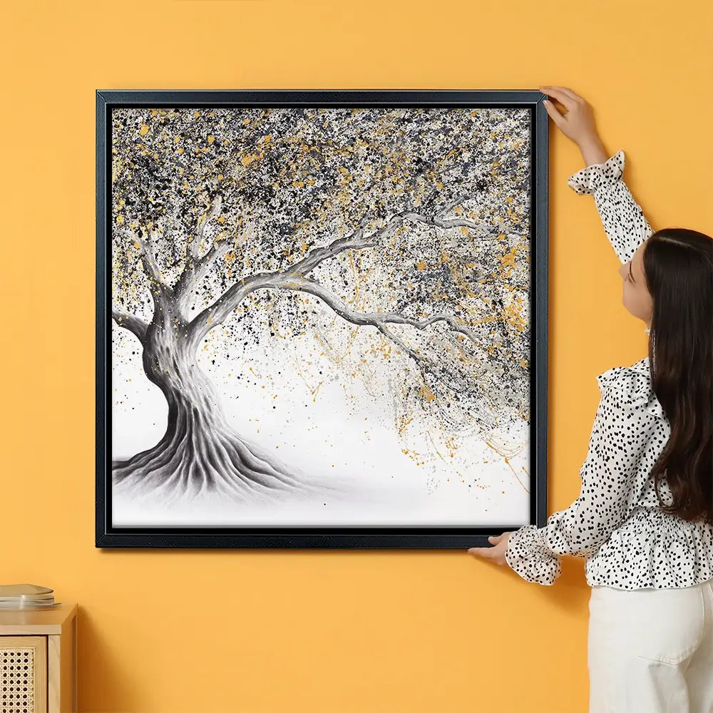 Golden Onyx Tree Oversized Canvas Print Golden Onyx Tree Oversized Canvas Print wall art product Ashvin Harrison