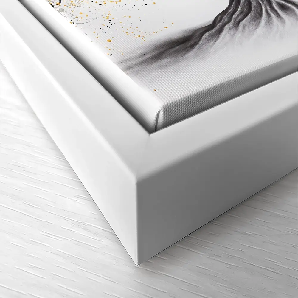 Golden Onyx Tree Square Canvas Print Golden Onyx Tree Square Canvas Print wall art product Ashvin Harrison