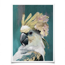Golden Parrot Art Print Golden Parrot Art Print wall art product Svetlana Aleynikova