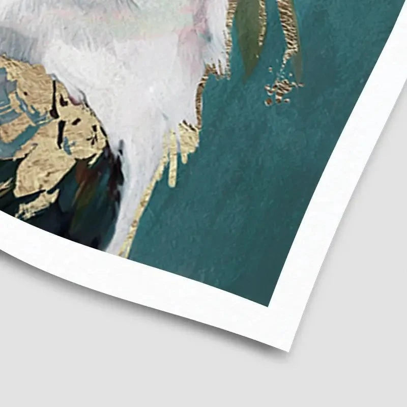 Golden Parrot Art Print Golden Parrot Art Print wall art product Svetlana Aleynikova