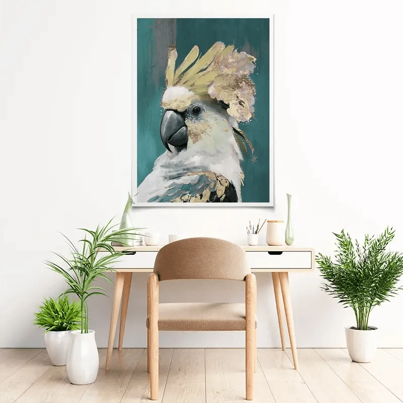 Golden Parrot Art Print Golden Parrot Art Print wall art product Svetlana Aleynikova