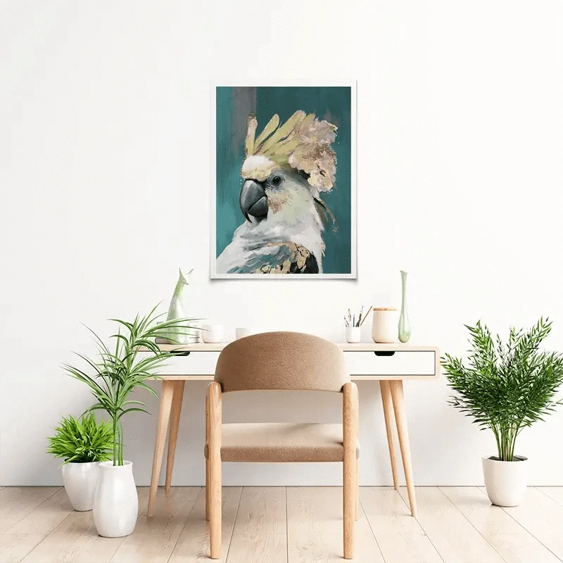 Golden Parrot Art Print Golden Parrot Art Print wall art product Svetlana Aleynikova