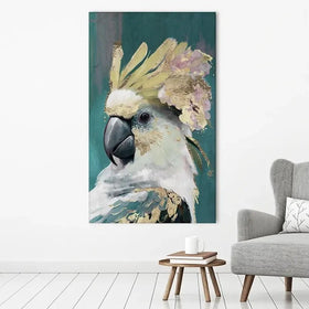 Golden Parrot Canvas Print Golden Parrot Canvas Print wall art product Svetlana Aleynikova